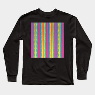 Fractal doors pattern design Long Sleeve T-Shirt